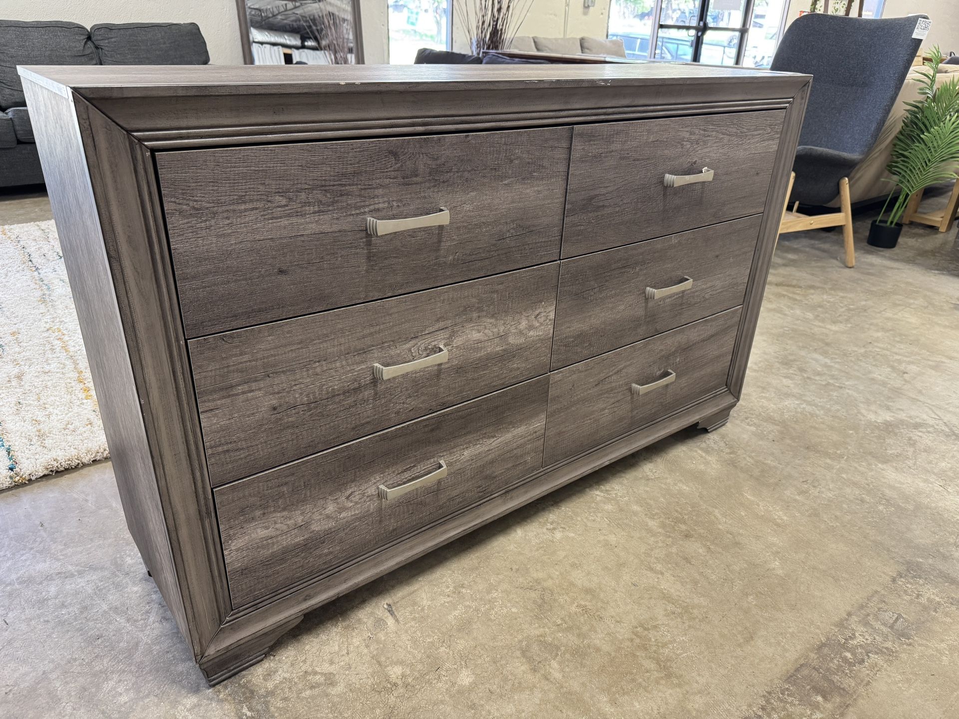 Living Spaces Hillsboro Gray Dresser