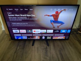 Philips 50” Android Smart TV 4K UHD With Remote Control $140 Firm on Price