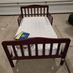 Child's Bed and Mattress 