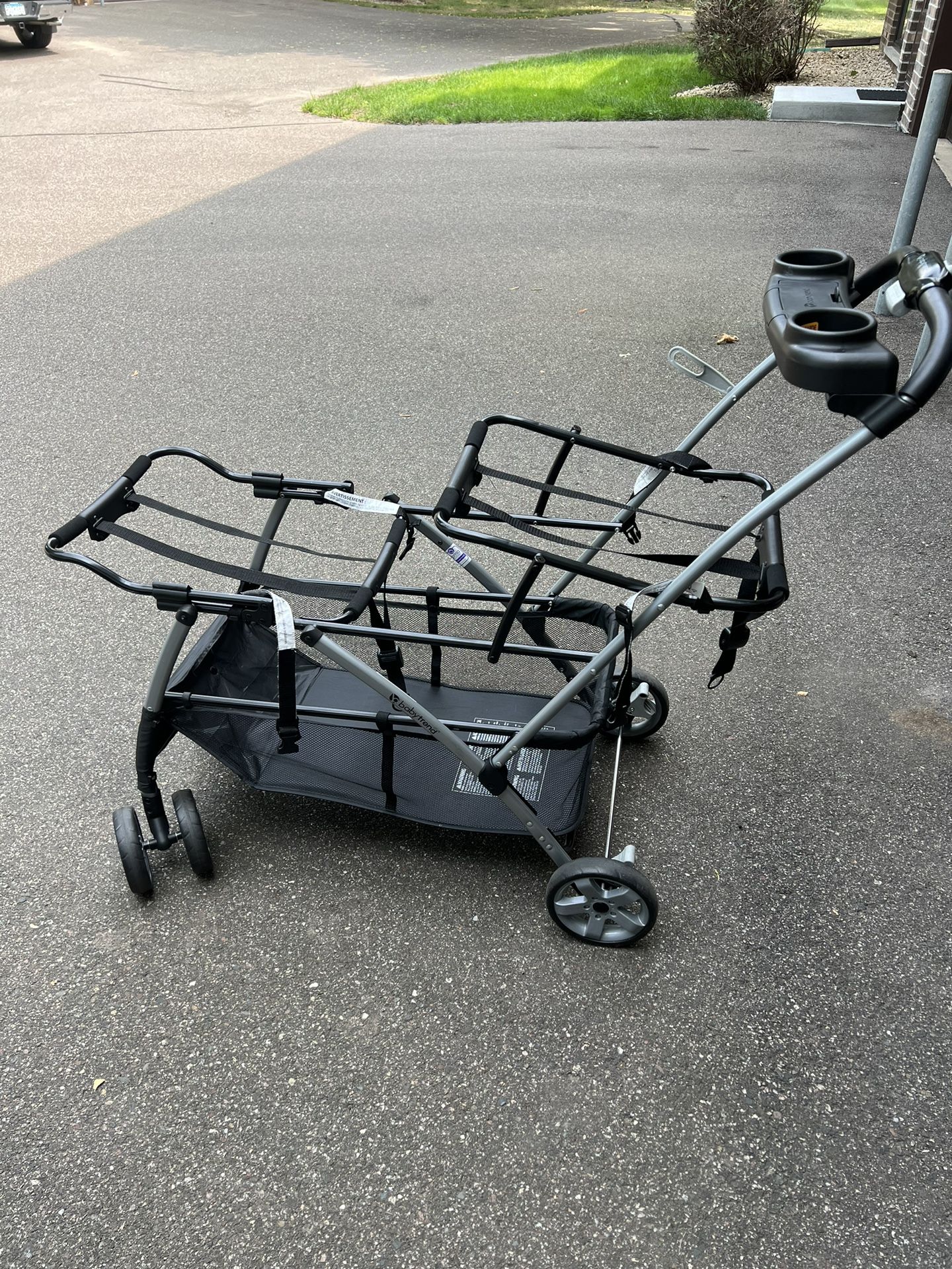 baby trend double car seat stroller