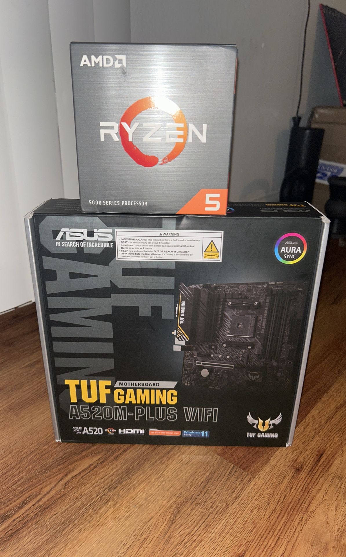 Mother Board And Processor