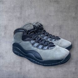Air Jordan 10 Retro 2018 Shadow Gray/Black-True Red Men’s Size 13 [310805-002]