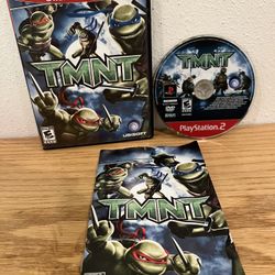 TMNT Teenage Mutant Ninja Turtles (Sony Playstation 2, 2007) Tested