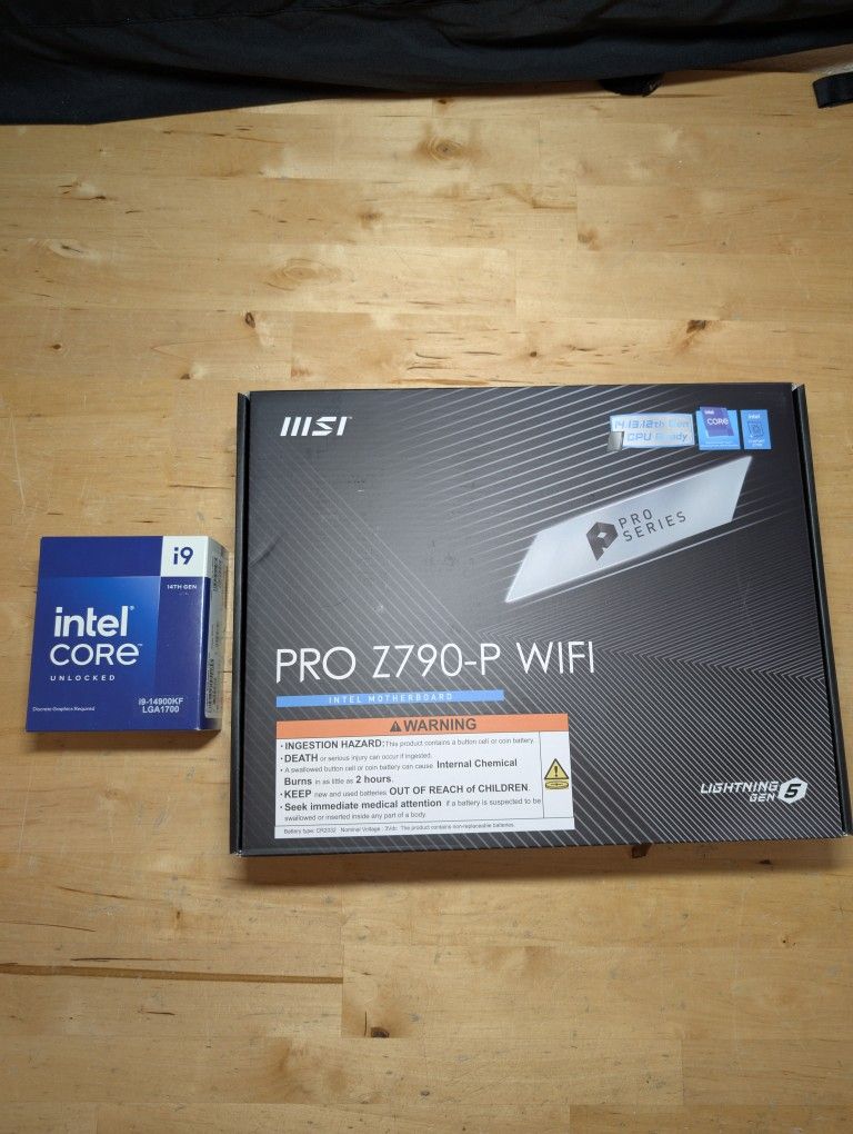 i9 14900KF, Z790 and 32GB DDR5 Combo - Price firm