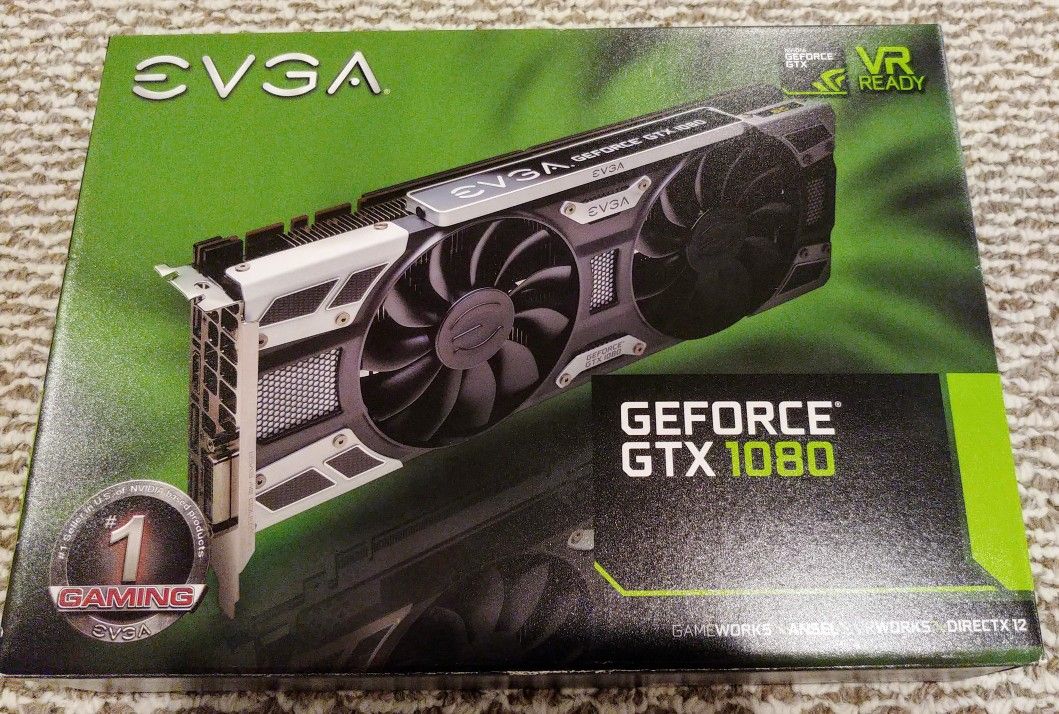 EVGA GTX 1080 SC with Warranty