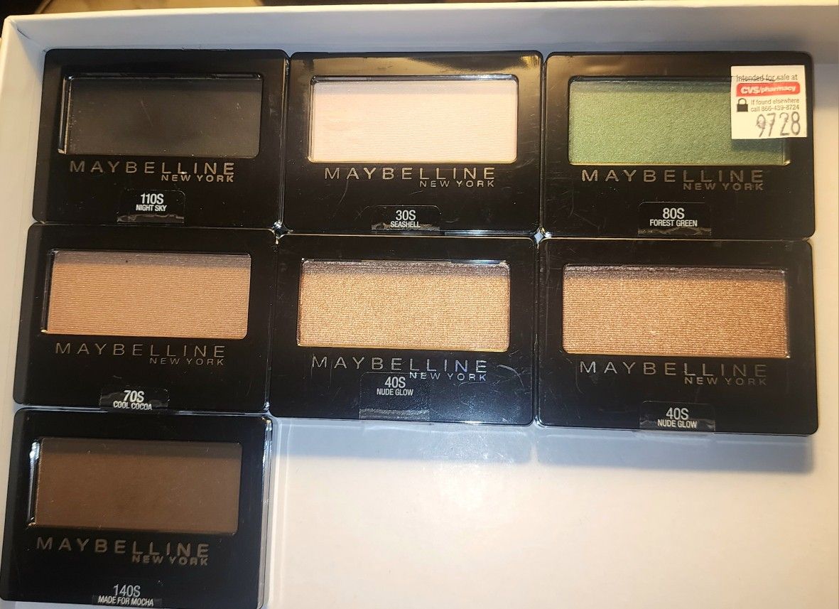 Maybelline Eye shadow bundle
