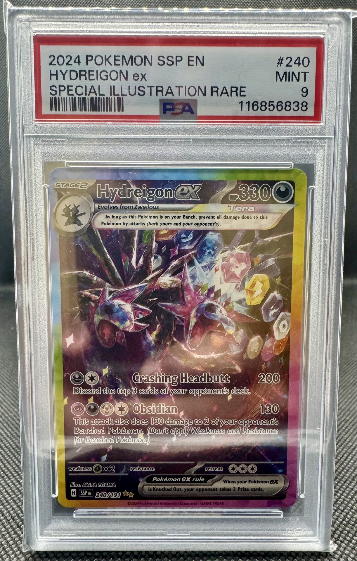Hydreigon EX 240 PSA 9