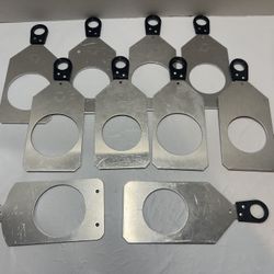 Set Of 10 Gobo Holders (9- City Theatrical + 1 Unbranded) Diff Sizes