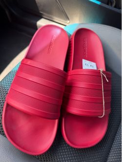 Adidas Cloudfoam men’s slides size 12