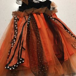 Orange & Black Butterfly Costume