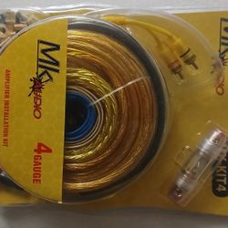 MK Audio 4gauge Amp Kit Brand New In The Box 