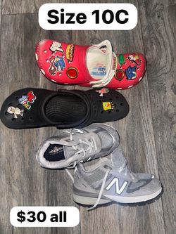 Kids Shoes Bundle – Crocs, Nike, New Balance and more