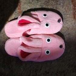 Christmas Story Bunny Slippers 