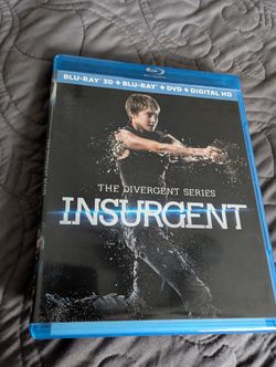 Insurgent Blu Ray Dvd And 3D Dvd 