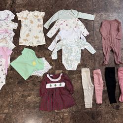 Baby Girl Clothes (6-9 Months)