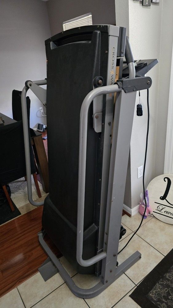Running And Walking Treadmill With Arm Bars