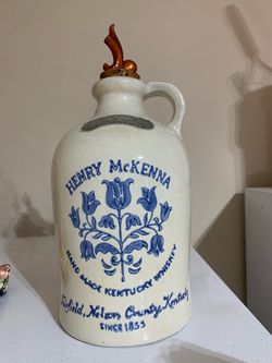 Whiskey ceramic jug