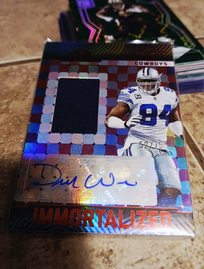 π Cowboys DeMarcus Ware Patch Auto /75π