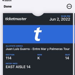 Tickets For Tonight Show….