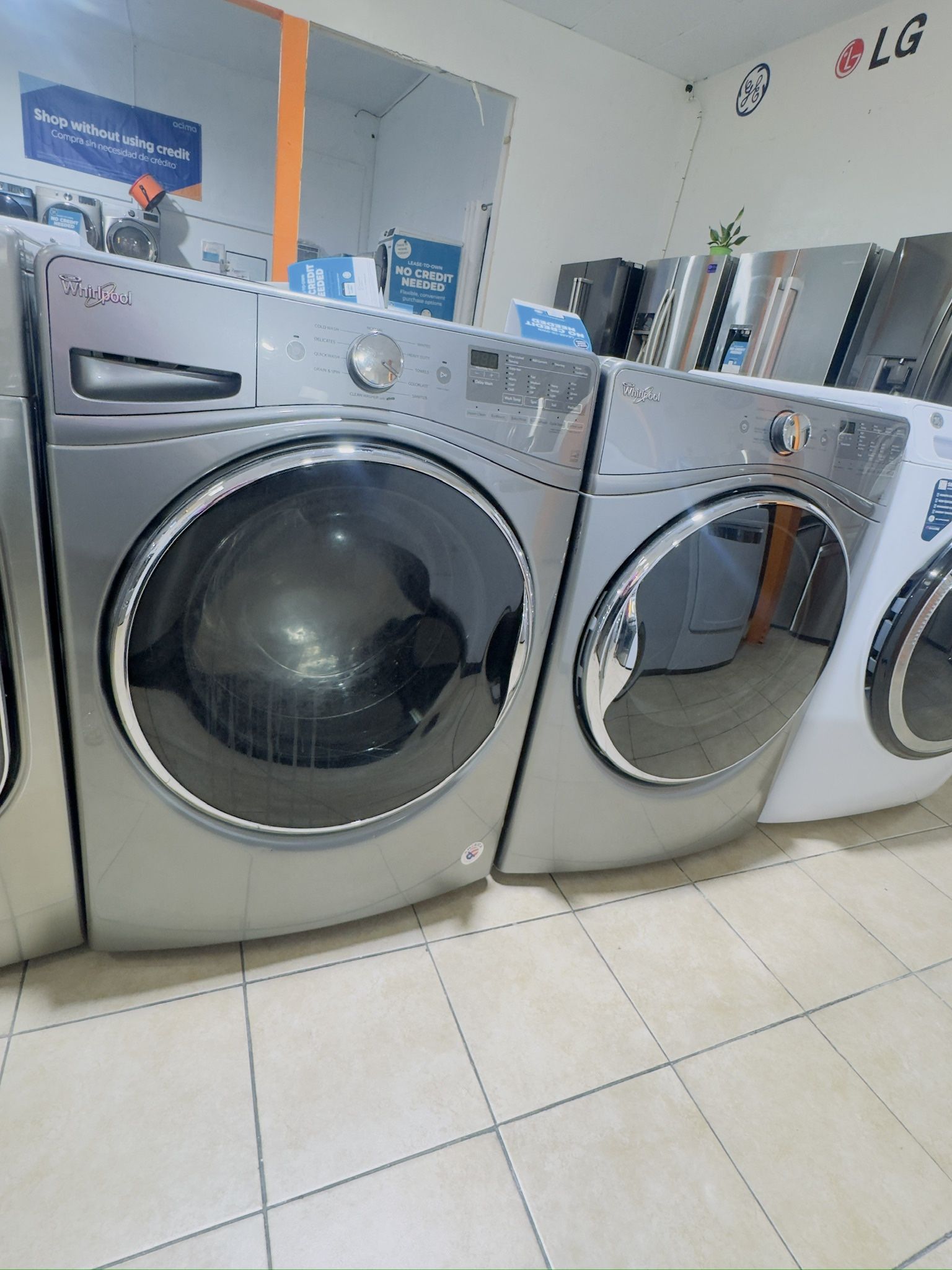 Whirlpool Washer And Dryer Financing Available 