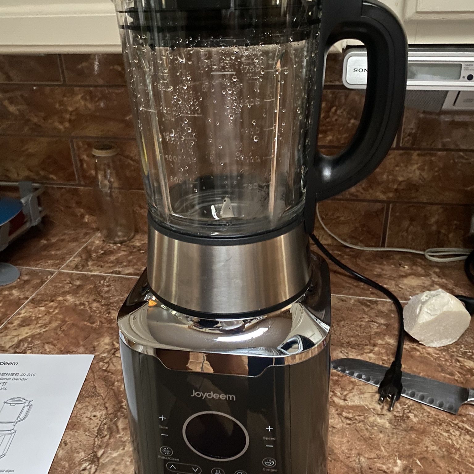 Joydeem Multifunctional Cooking Blender,High-Speed Countertop Blender  JD-D16 with stew pot, Soybean milk maker, Hot and Cold, 9 One Touch  Programs wit for Sale in Phoenix, AZ - OfferUp