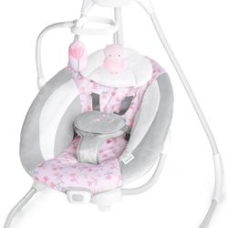 Ingenuity SimpleComfort Lightweight Compact 6-Speed Multi-Direction Baby Swing