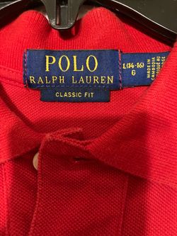 $15- Boy’s Polo Ralph Lauren Classic Fit Red Polo Shirt