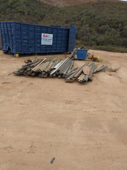 Building material 2x4s and some 2x12s