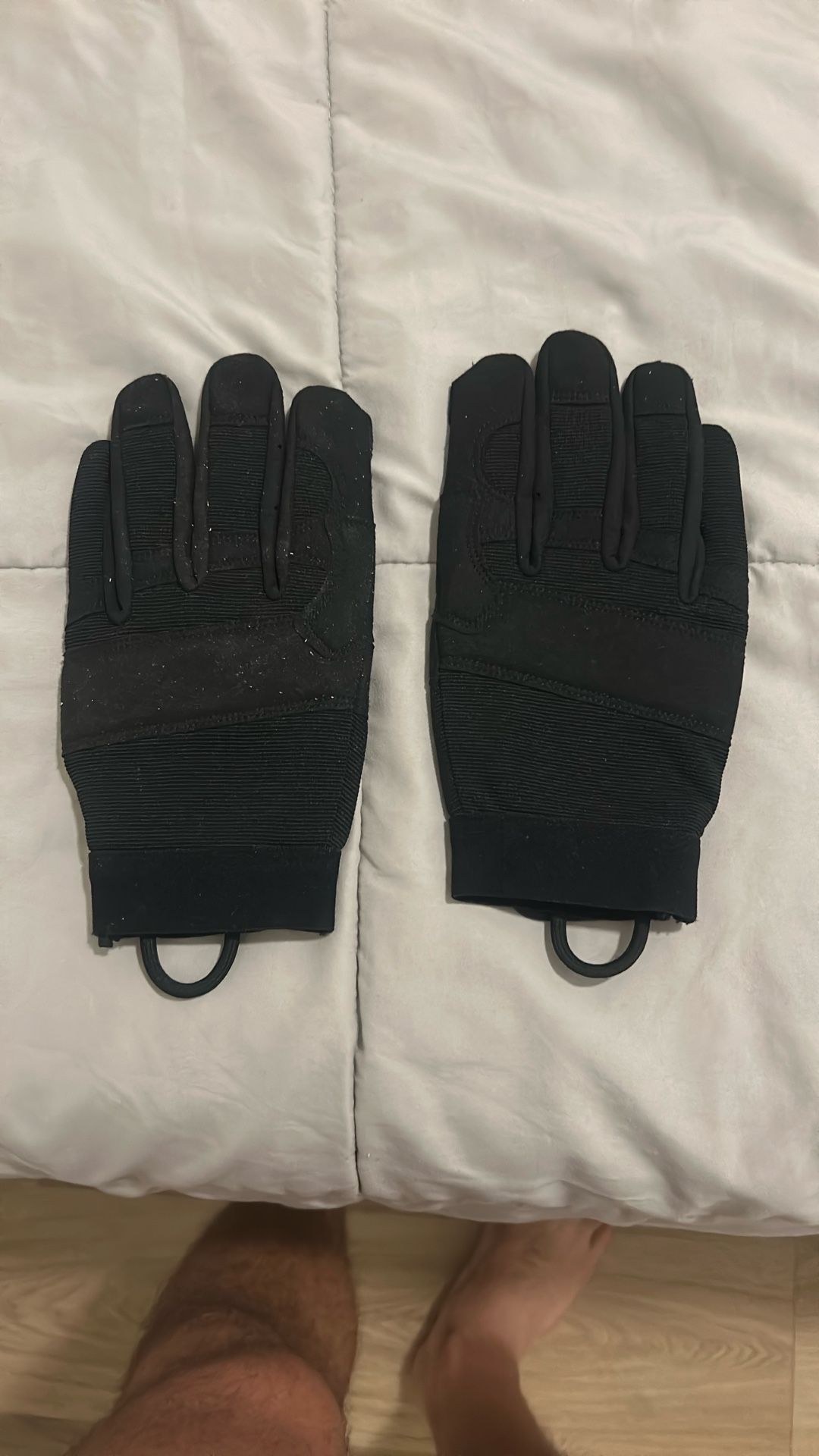 Black Working Gloves Military Grade
