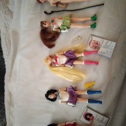 Sailor Moon Doll's Lot Of 5