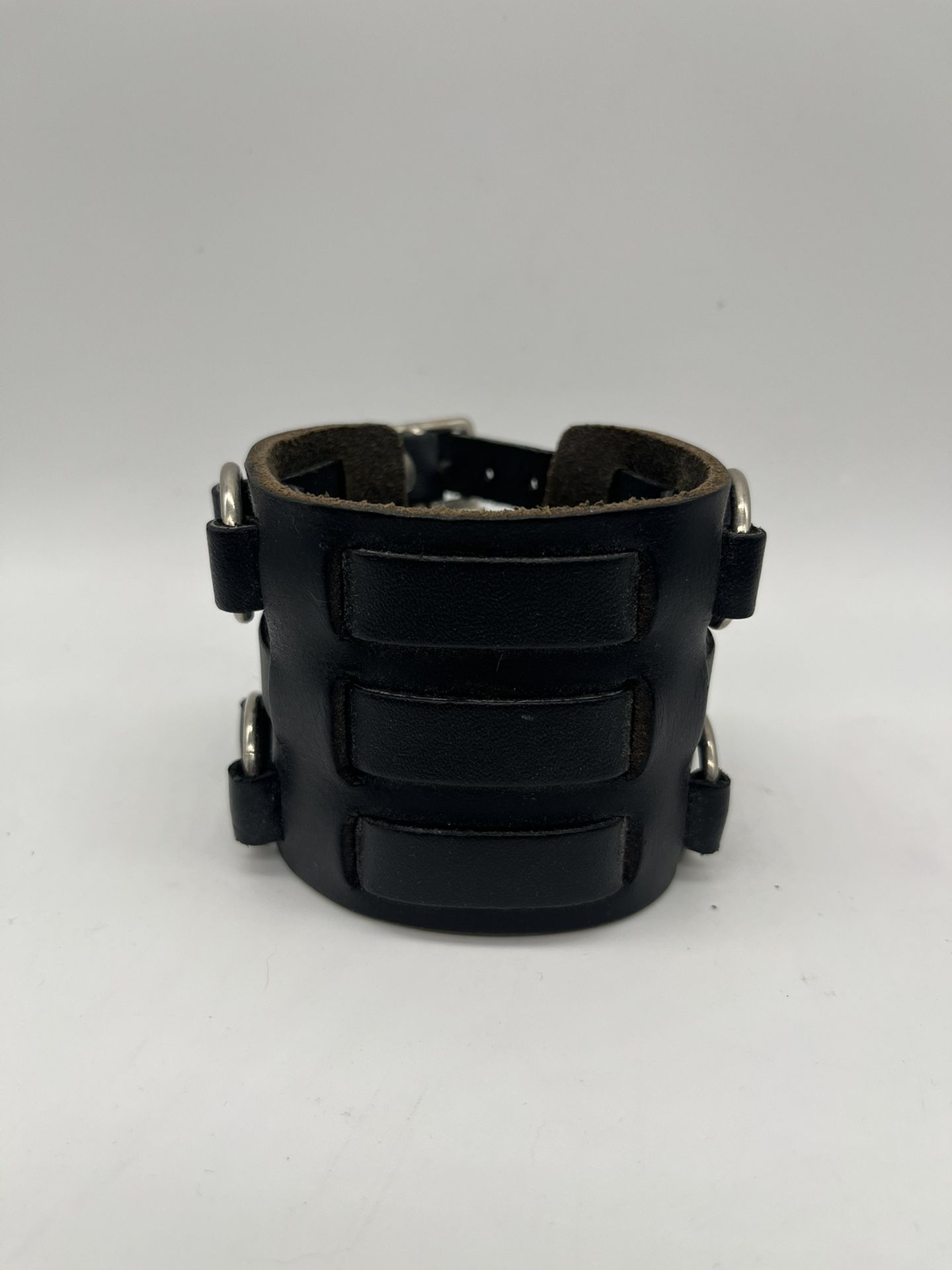 Leather Bracelet with 3 Straps. U.S.A.