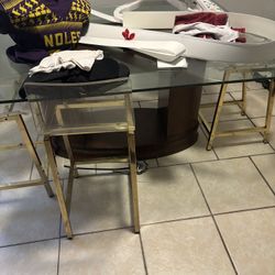 4 Chairs Dining Room Table Set