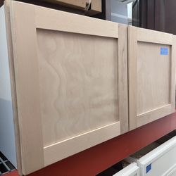 Unfinished Upper Kitchen Cabinets 