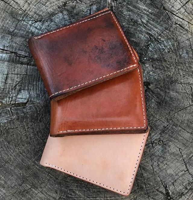 Leather Wallets - 100% Full Grain  Leather - Custom Made