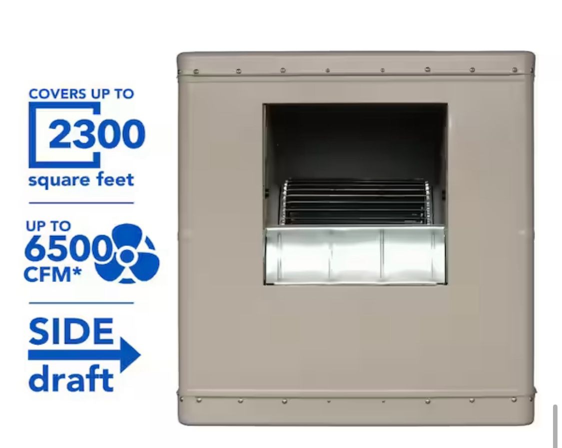 CHAMPION SIDEDRAFT NEW WITH SMALL DAMAGE ON THE SIDE NOT AFFECT THE UNIT