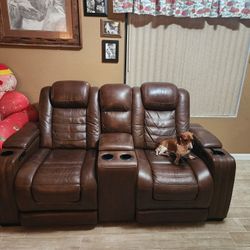 Reclining Loveseat With Heat And Massage 