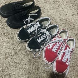 Vans Size 6Y 