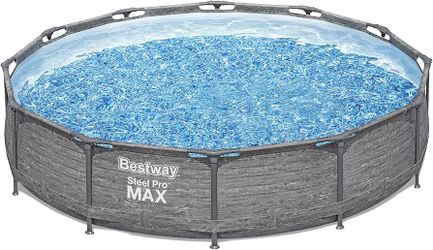 12ft x 30in Metal Frame Swimming Pools NEW ❗️ +Pump/Filter