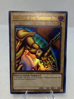 Yu-Gi-Oh Left Arm Of The Forbidden One LOB-EN123 25th Anniversary Exodia