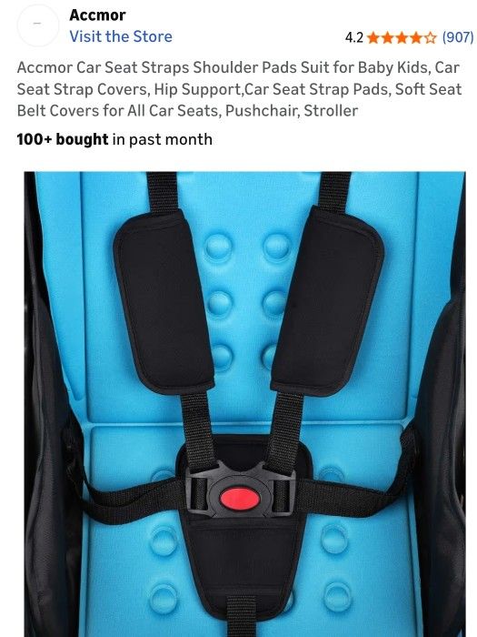 Car Seat strap Cover Suit