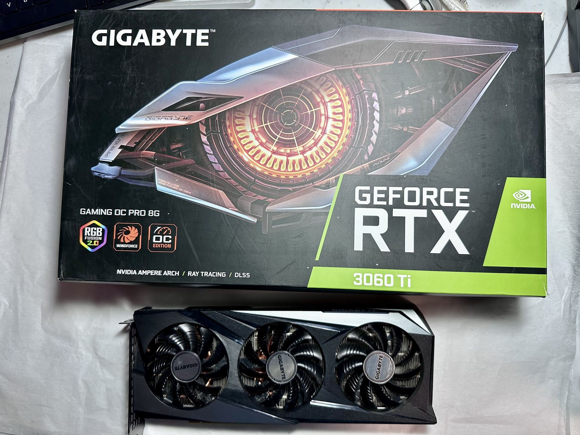RTX 3060Ti GIGABYTE GAMING OC PRO 8GB