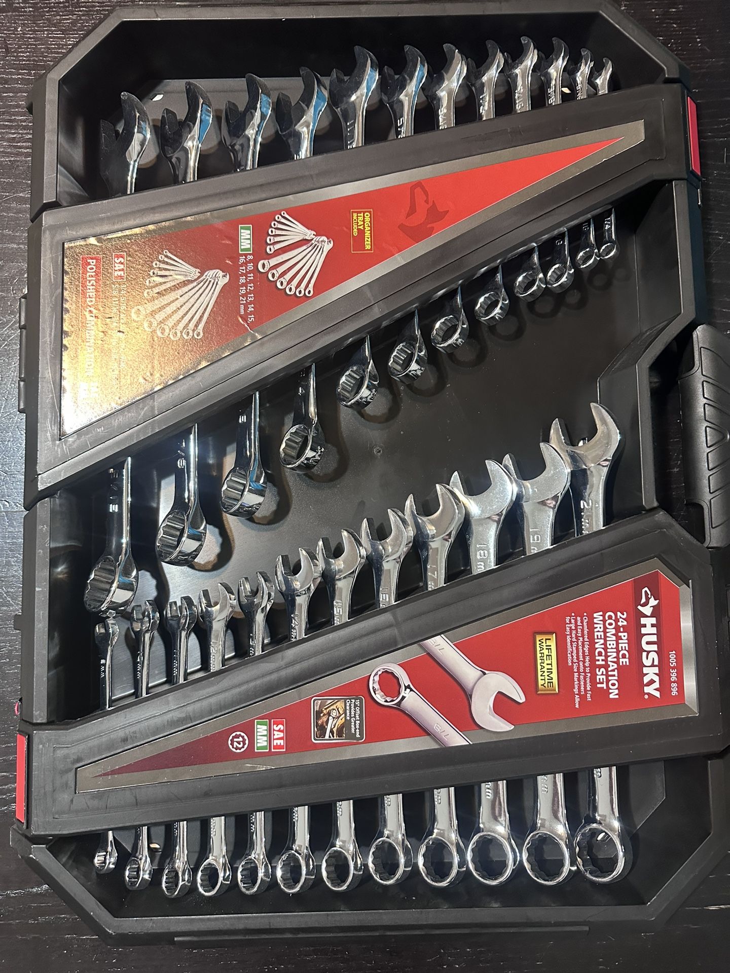 Combination Wrench Set (24-Piece)