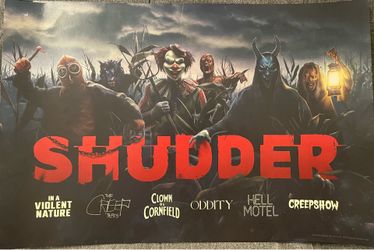 FREE Shudder Poster (2) Comic Con 2025