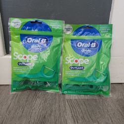 Oral B With Scope Glide Floss Pics
