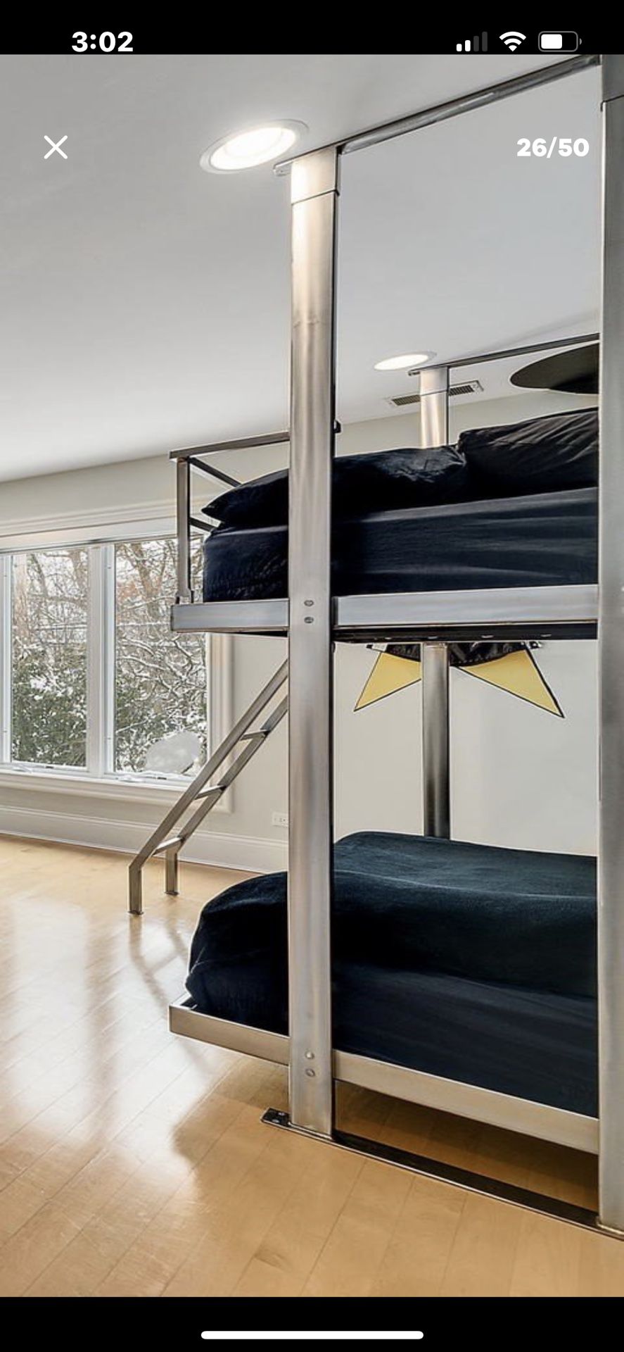 Full Bunk Beds… Stainless Steel
