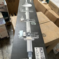 Neptune Tension Shower Caddy 4-Tier – Adjustable 4.9ft–8.2ft – New 