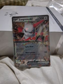 Zangoose ex Pokémon Card 167/217