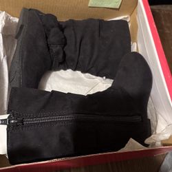 Toddler Black Boots 5c