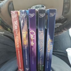 Platinum Edition Disney DVD's