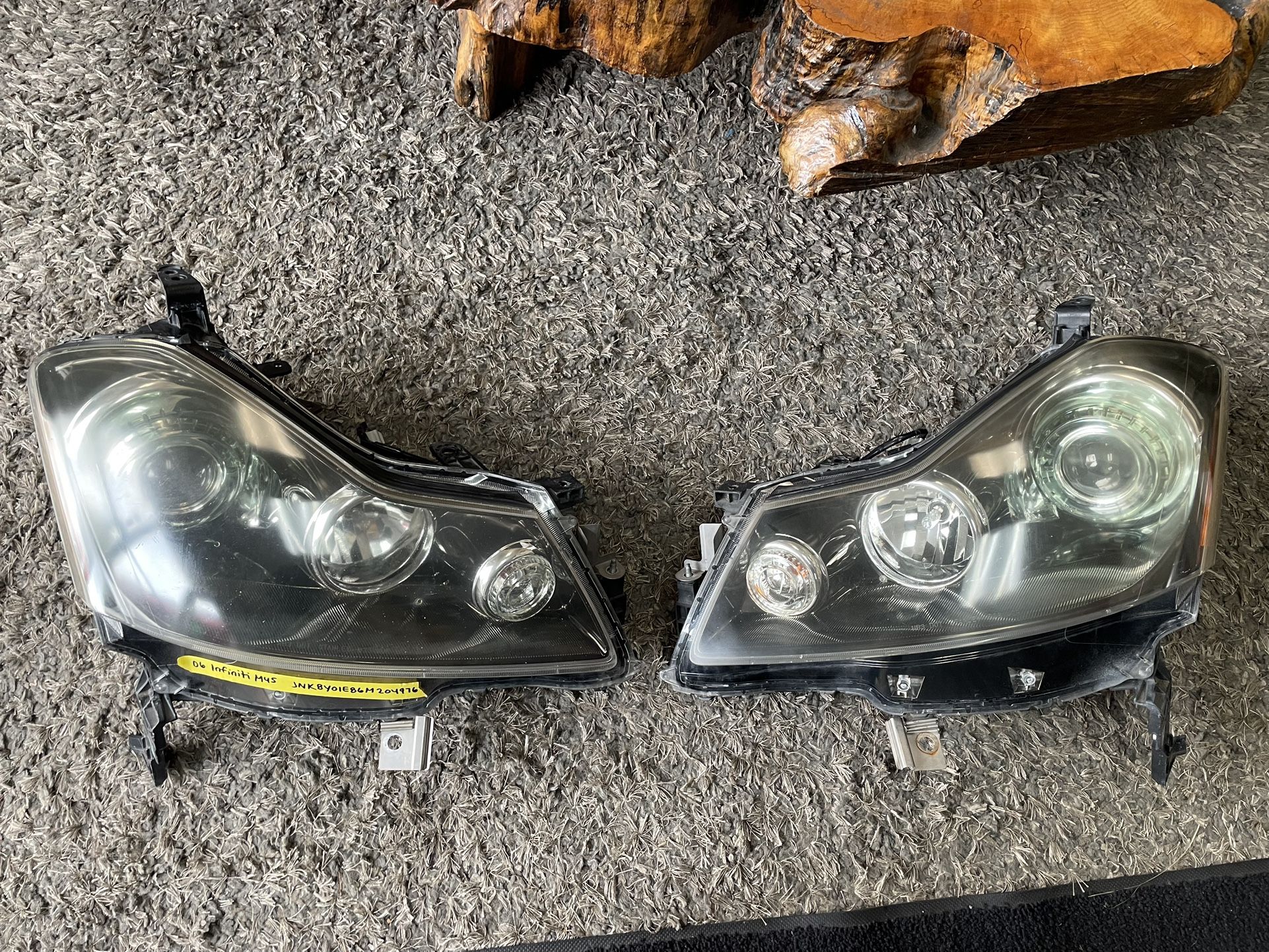 2006 Infiniti M45 OEM Factory Headlights Xenon